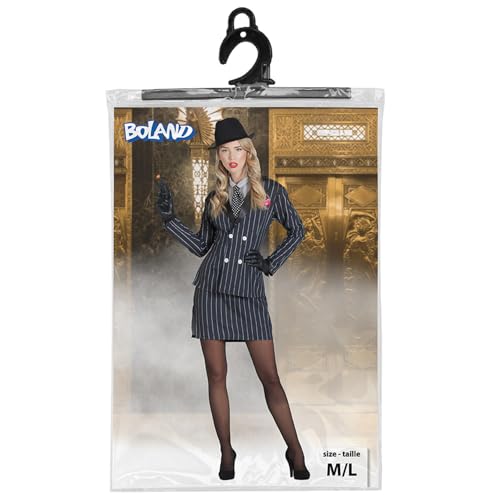 boland-the-godmother-gangster-kost-m-damen-m-l-nadelstreifen image 5