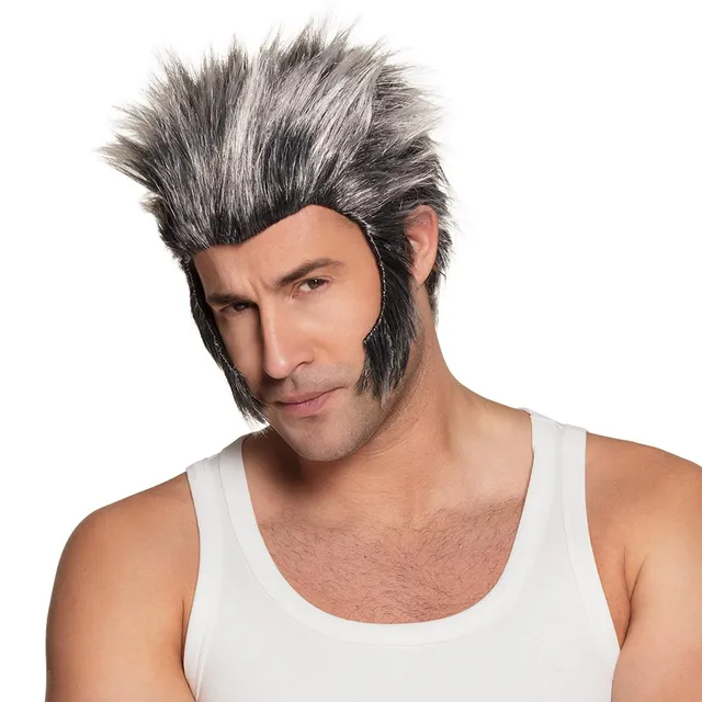 boland-wigs-85989-werwolf-per-cke-grau-wei-koteletten image 1