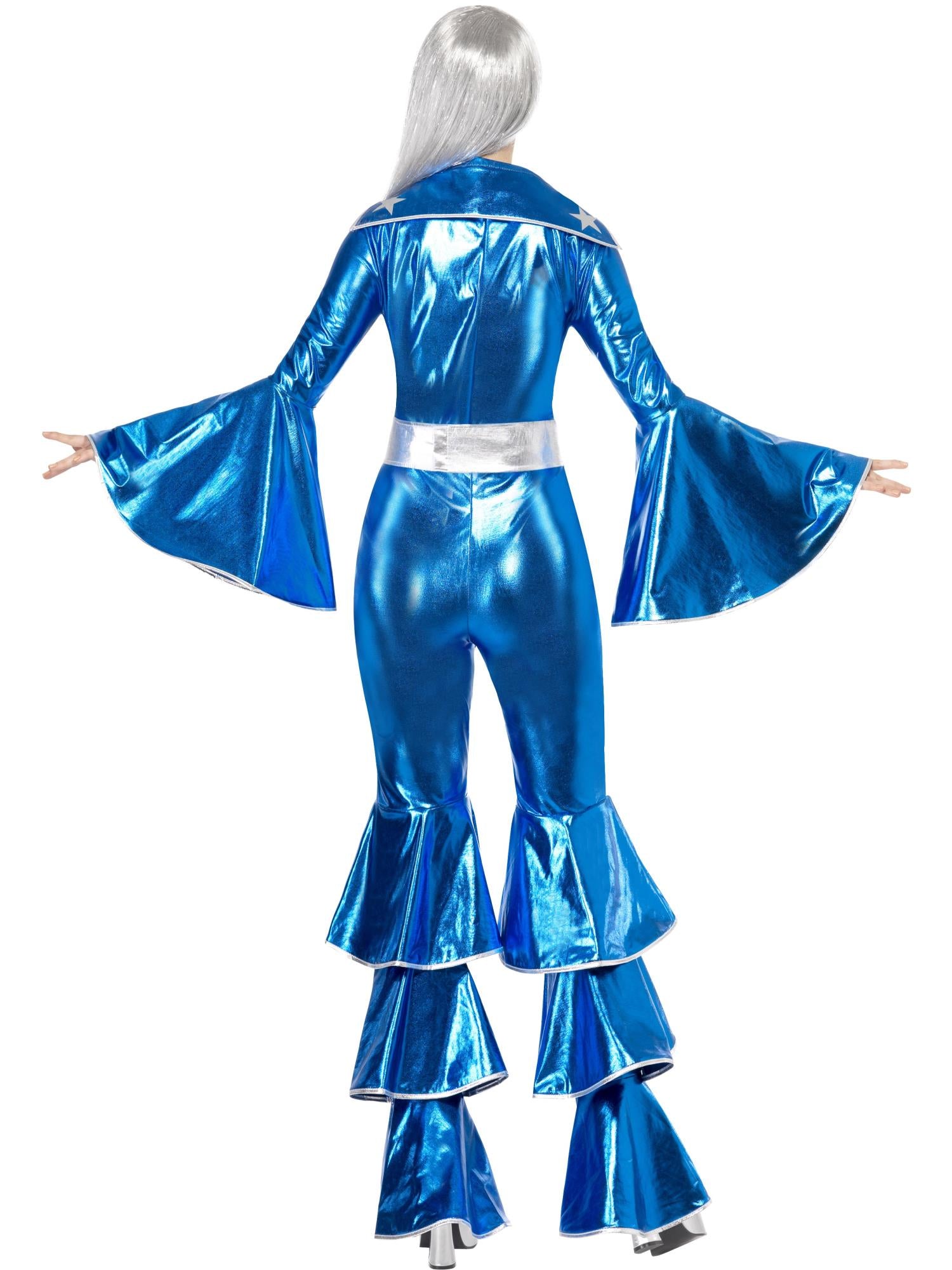 smiffys-fever-1970s-dancing-dream-kost-m-blau-jumpsuit-damen image 2