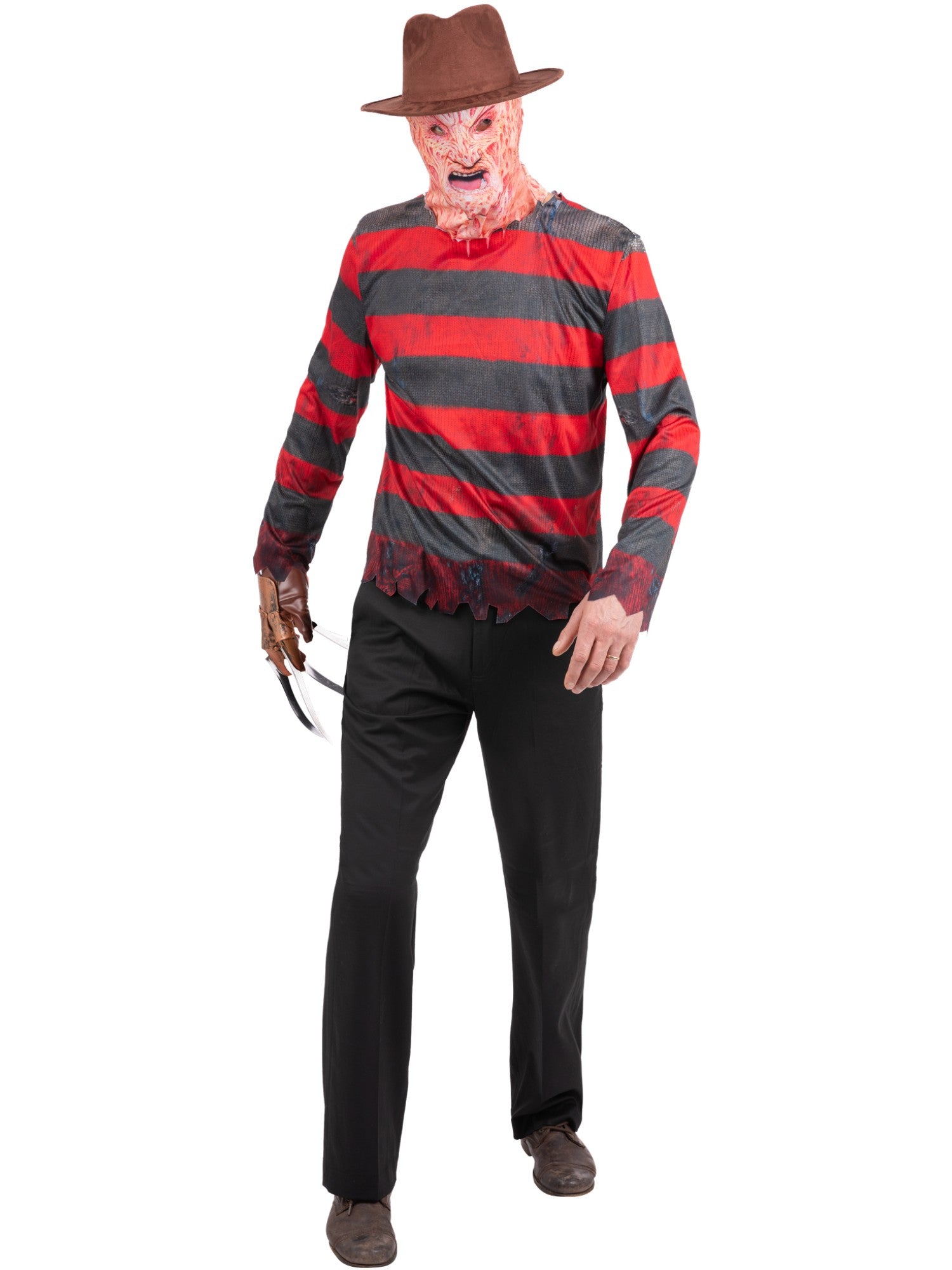 smiffys-fever-freddy-krueger-kost-m-herren-set-m image 4