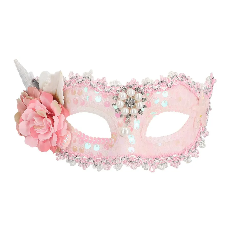 boland-masks-51038-meerjungfrau-maske-augenmaske-rosa image 1