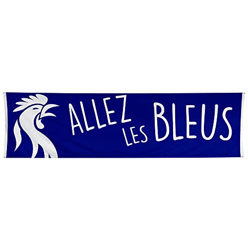 boland-banner-frankreich-allez-les-bleus-deko-180x50-cm image 3