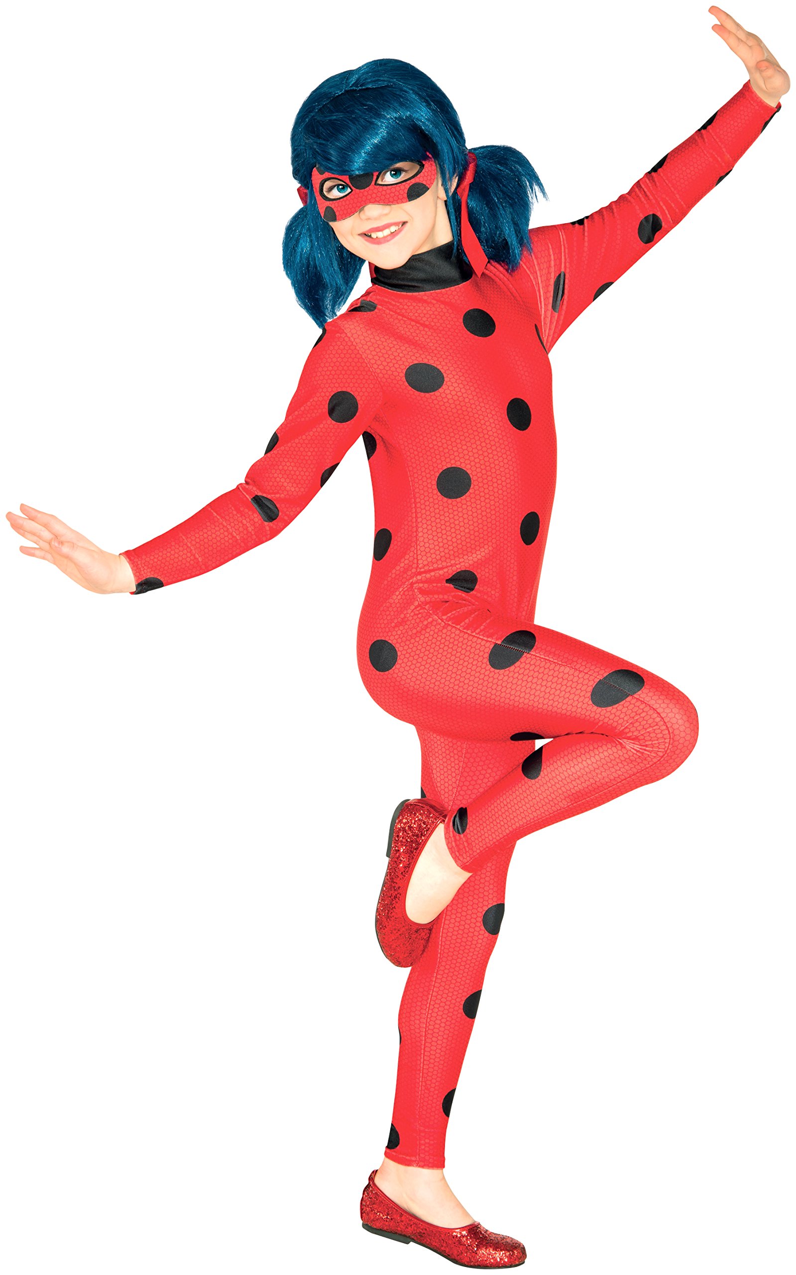 rubie-s-deluxe-miraculous-ladybug-kost-m-classic-mit-maske-kinder image 1