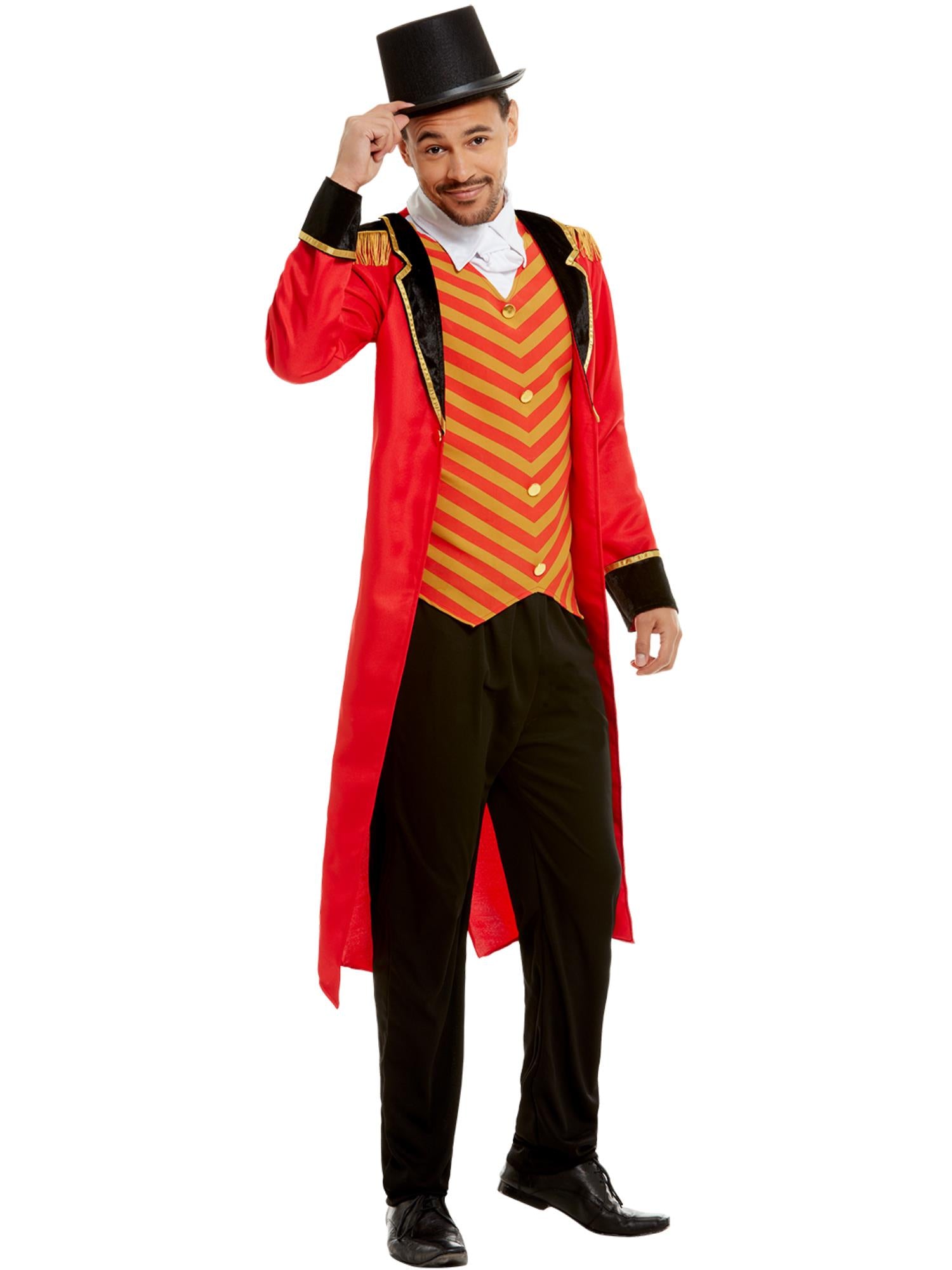 smiffys-fever-51016-ringmaster-kost-m-herren-rot-l image 2