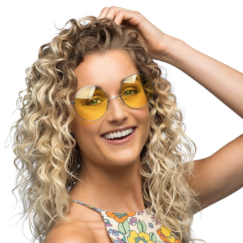 boland-hippie-partybrille-xl-gelb-spa-brille-erwachsene-festival image 3