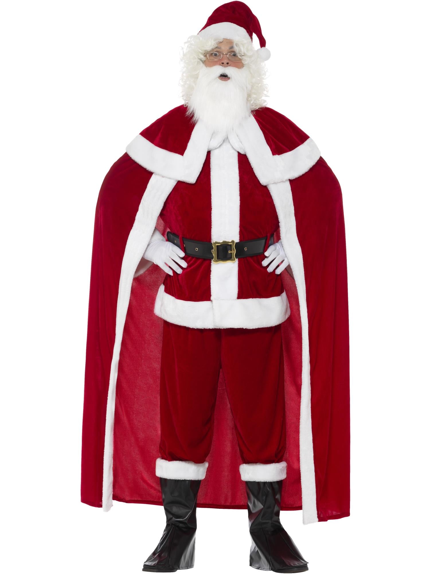 smiffys-fever-weihnachtsmann-kost-m-rot-herren-m image 1