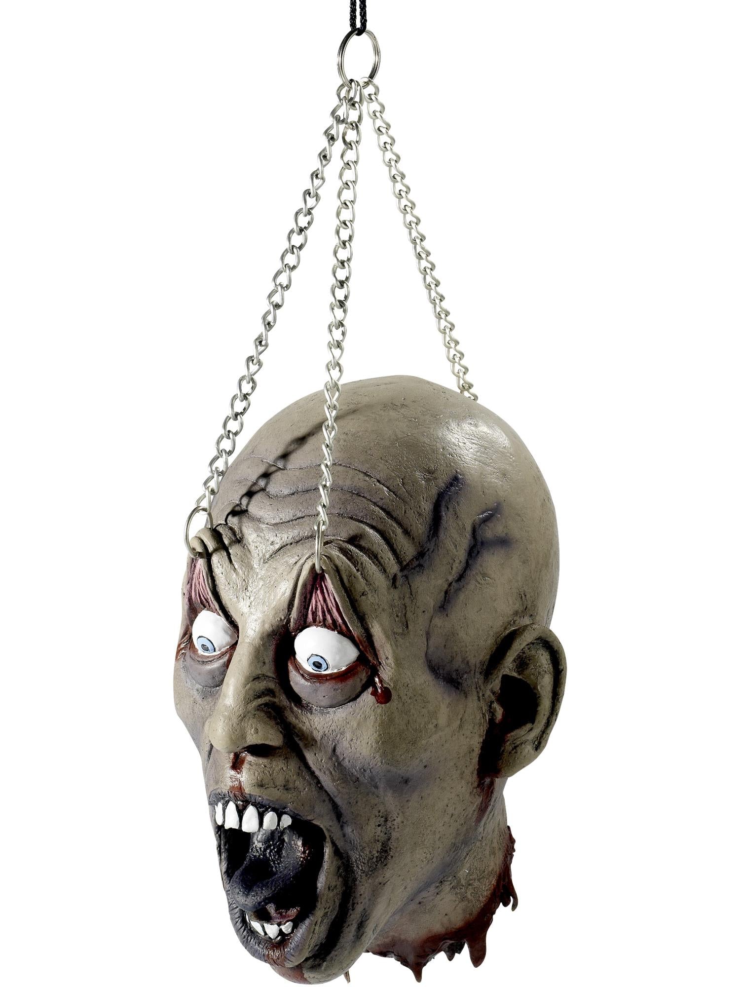 smiffys-fever-abgetrennter-kopf-halloween-deko-grau image 1