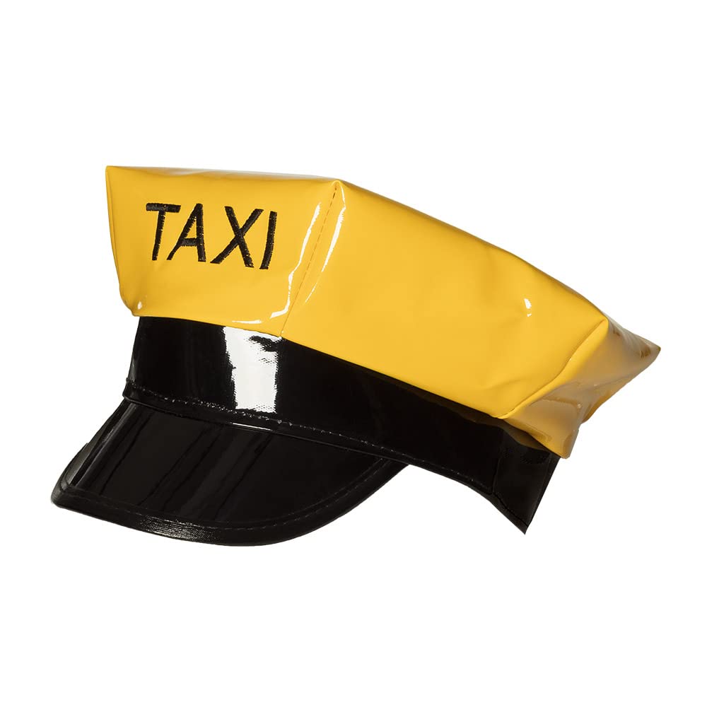 boland-taxi-m-tze-gelb-schwarz-einheitsgr-e-lack-optik image 1
