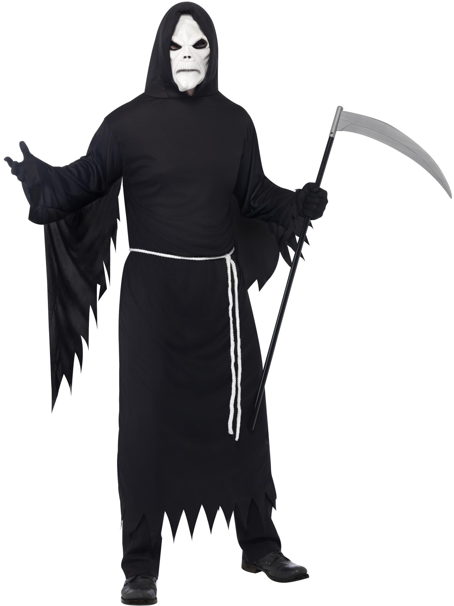 smiffys-fever-grim-reaper-kost-m-herren-mit-maske image 1