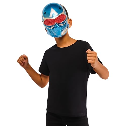 rubie-s-deluxe-marvel-captain-america-maske-kinder-pvc image 5