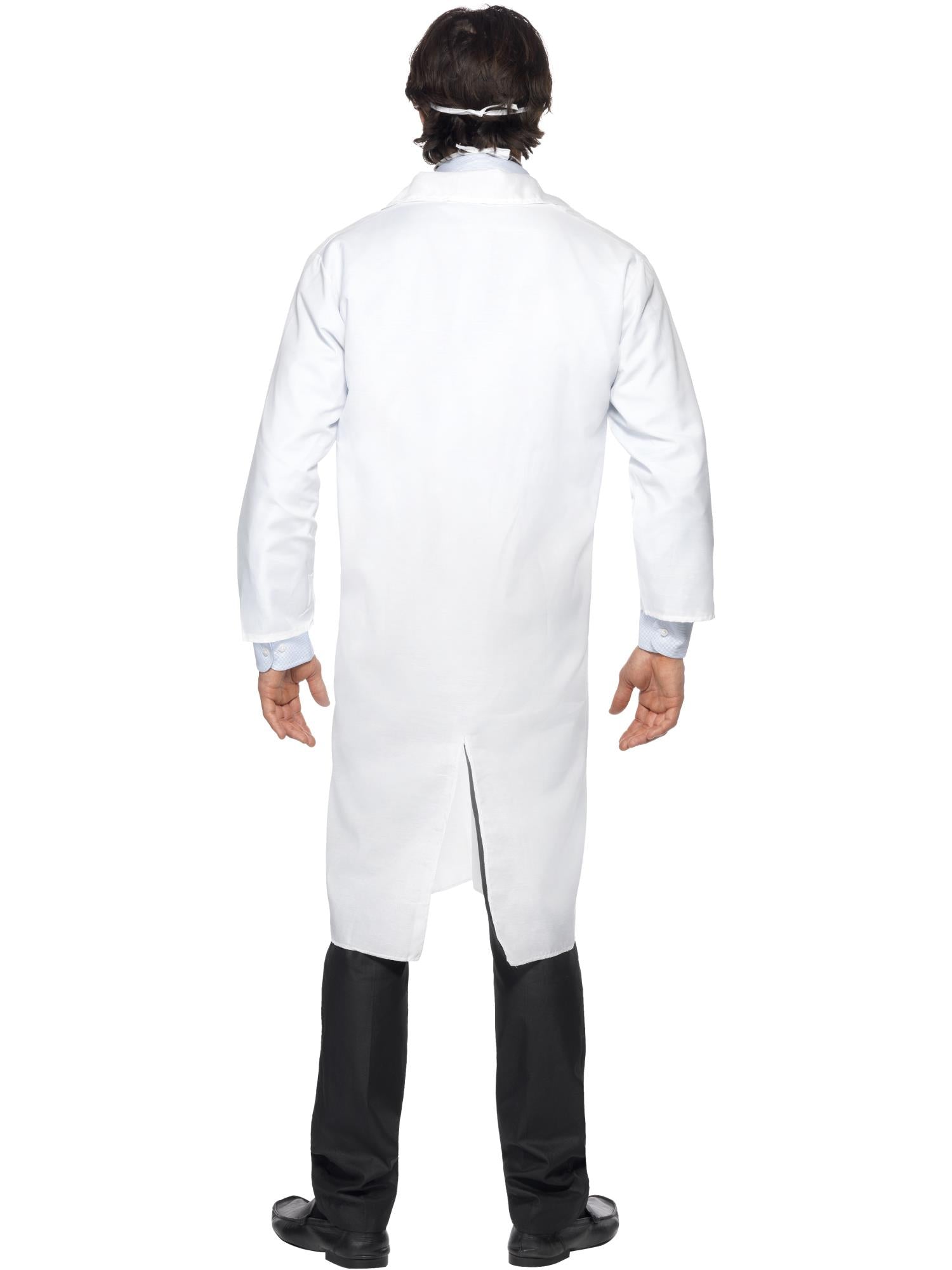smiffys-fever-doctor-s-arzt-kost-m-kittel-maske-wei-m-2xl image 2