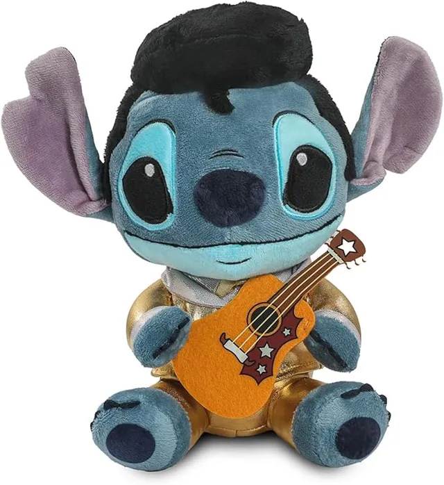 rubies-kid-robot-stitch-pl-sch-elvis-goldener-anzug image 1