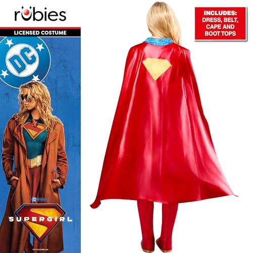 rubie-s-deluxe-supergirl-kost-m-damen-xl-kleid image 8