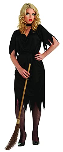 rubie-s-deluxe-spukhaus-hexenkost-m-hexe-schwarz image 2
