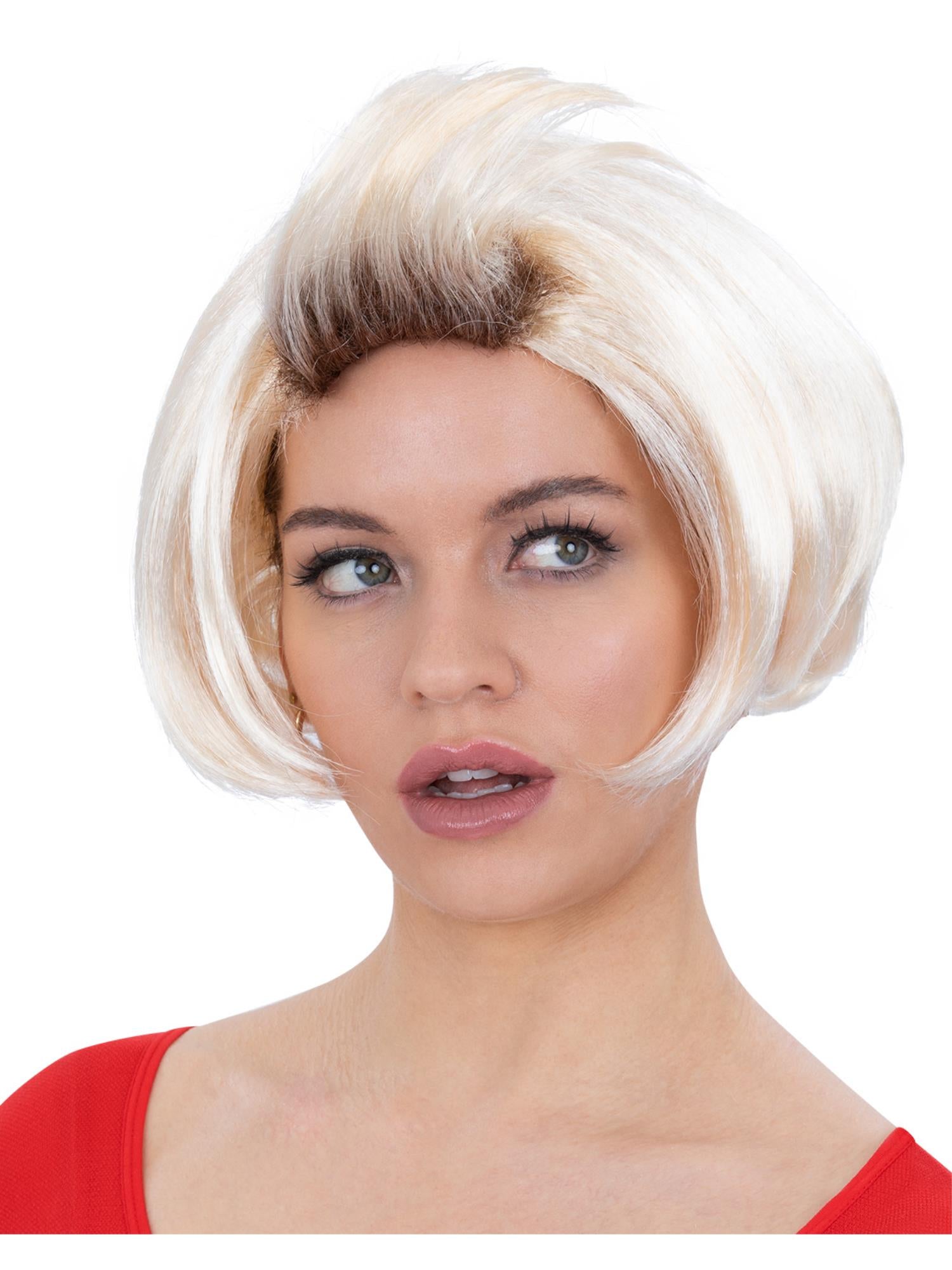 smiffys-fever-90s-mary-flick-per-cke-blond-braun-damen image 1