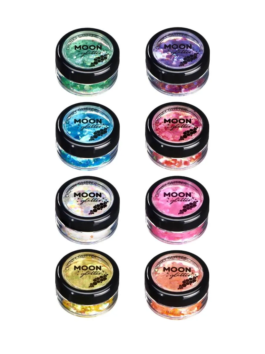smiffys-makeup-fx-moon-chunky-glitzer-rosa-3g image 1