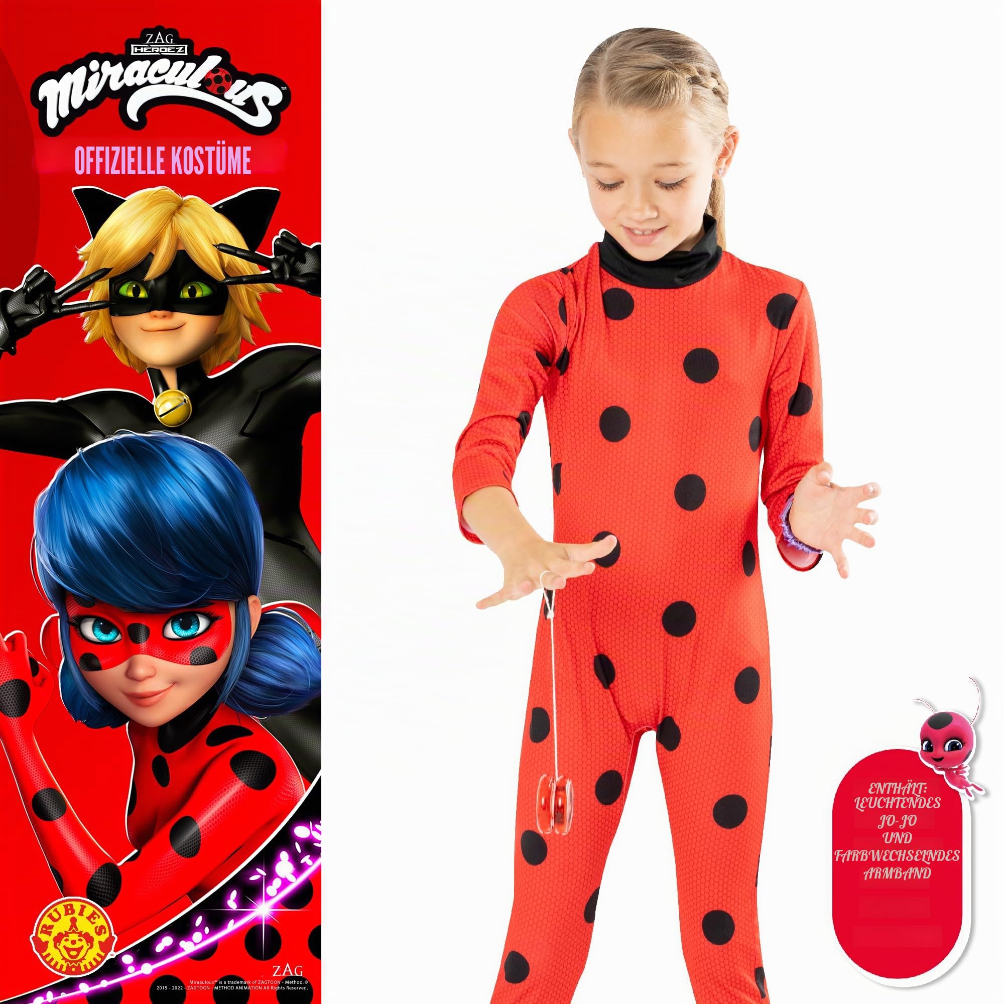 rubie-s-deluxe-miraculous-ladybug-zubeh-r-set-yo-yo-licht image 2
