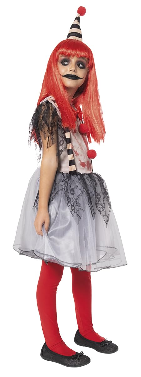 rubie-s-clown-kost-m-m-dchen-kleid-7-8-jahre-horror image 2