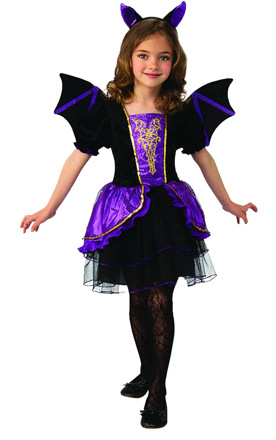 rubies-fledermaus-tutu-kleid-luxus-mit-fl-geln-haarreif image 1