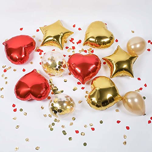 boland-konfetti-ballons-gold-30-cm-5-st-ck-latex-party-deko image 6
