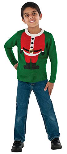 rubie-s-deluxe-santa-head-ugly-christmas-sweater-kost-m-s image 5