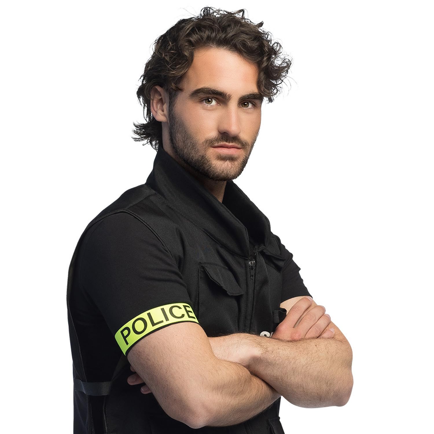 boland-polizei-armband-leuchtend-neongelb-8-st-ck image 3