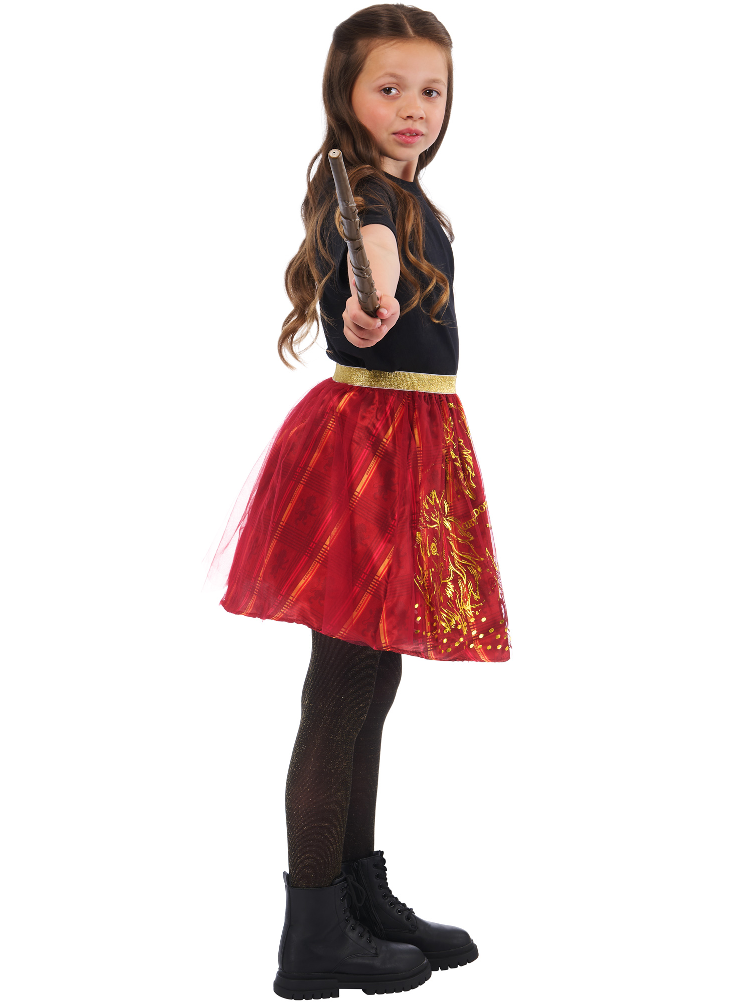 rubies-gryffindor-tutu-kost-m-set-5-8-jahre-mit-zauberstab image 5