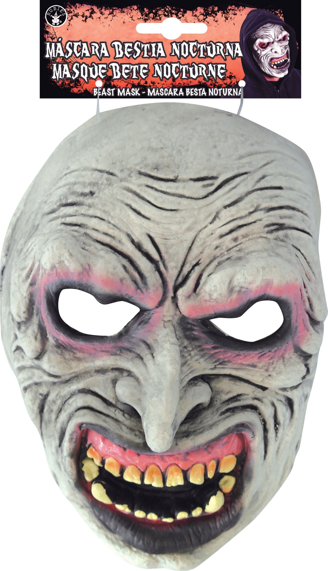 rubies-b-te-nocturne-latex-maske-erwachsene-biest image 2