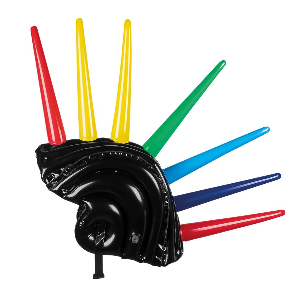 boland-aufblasbarer-stachelhelm-kost-m-52-cm-punk image 3