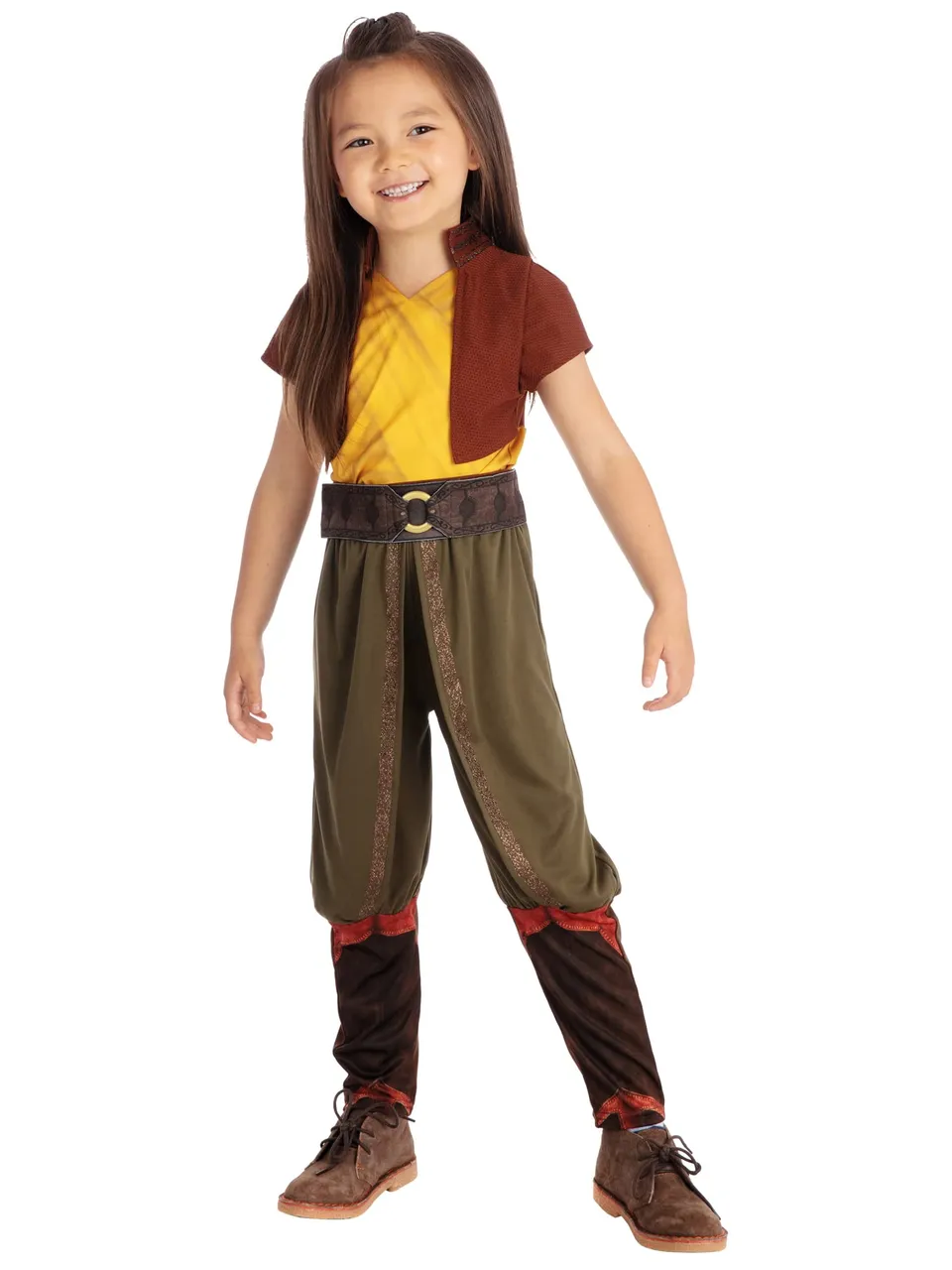 rubie-s-deluxe-disney-raya-kostuem-maedchen-7-8-jahre-kleid image 1