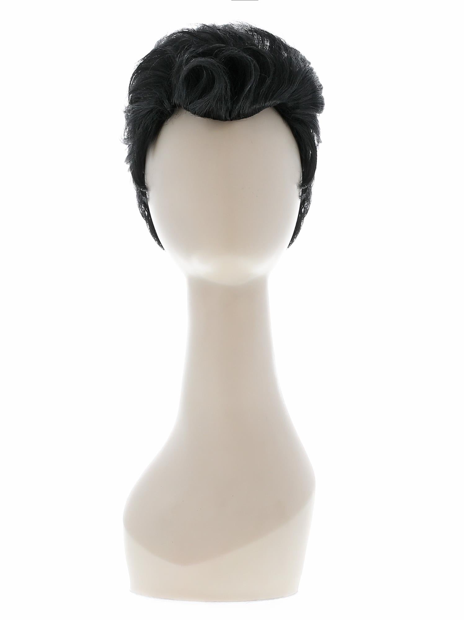 smiffys-fever-grease-danny-per-cke-herren-schwarz-tolle image 3