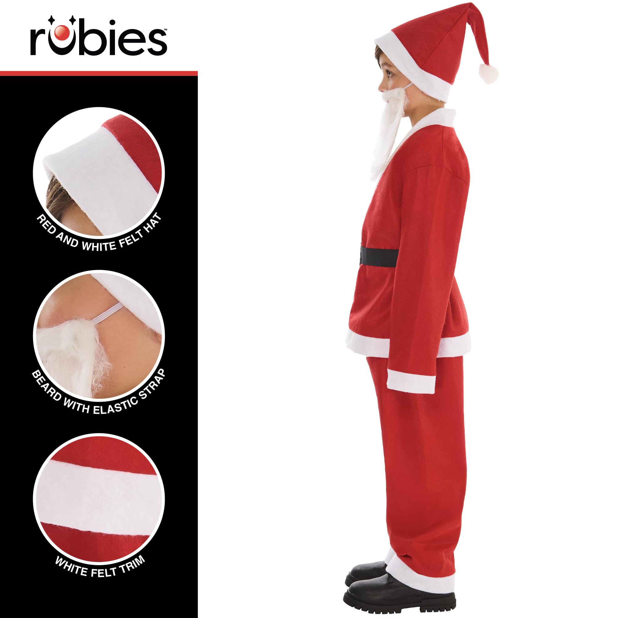 rubie-s-deluxe-weihnachtsmann-kost-m-kinder-5-6-jahre-komplettset image 3