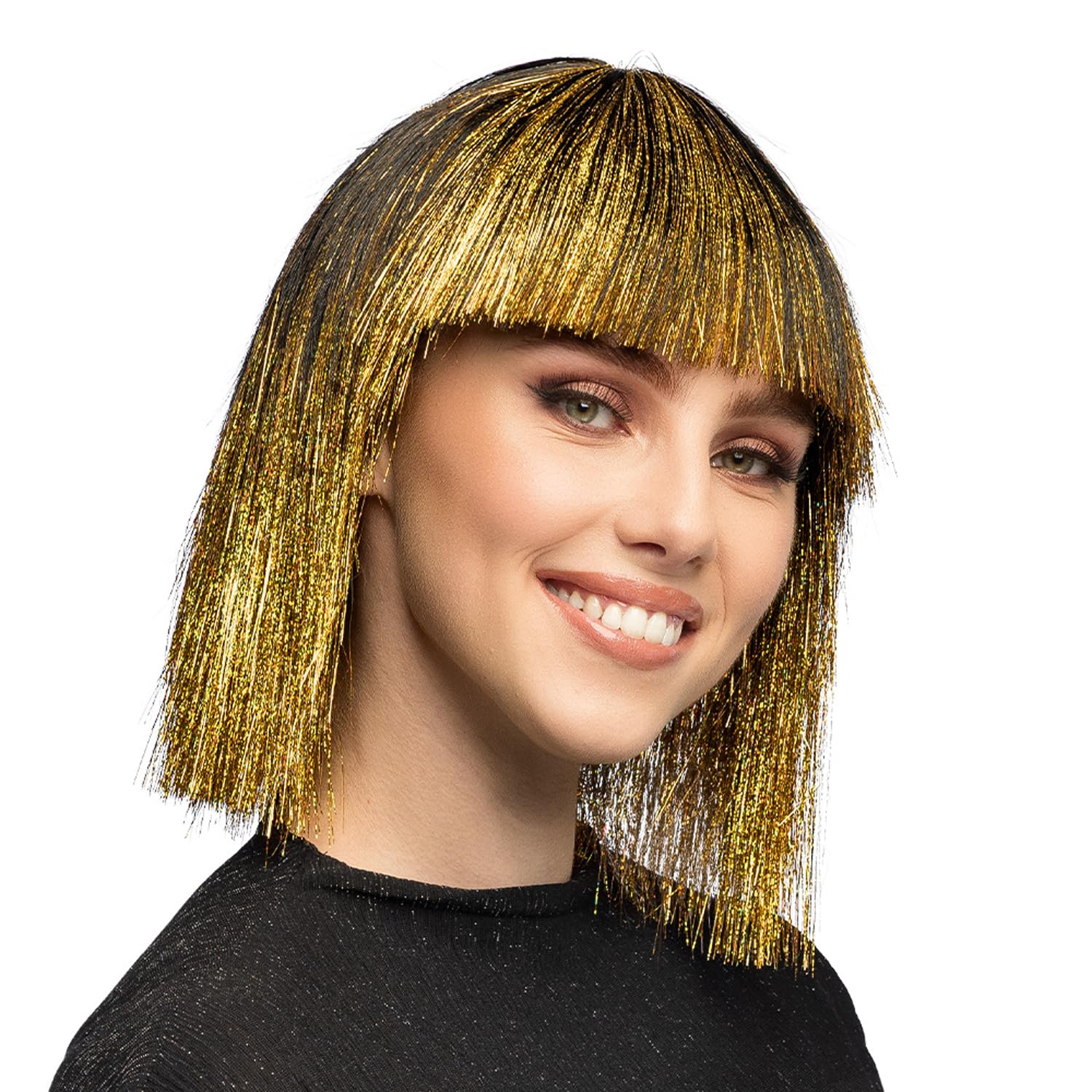 boland-wigs-lametta-per-cke-crazy-blau-bob-glitzer image 5