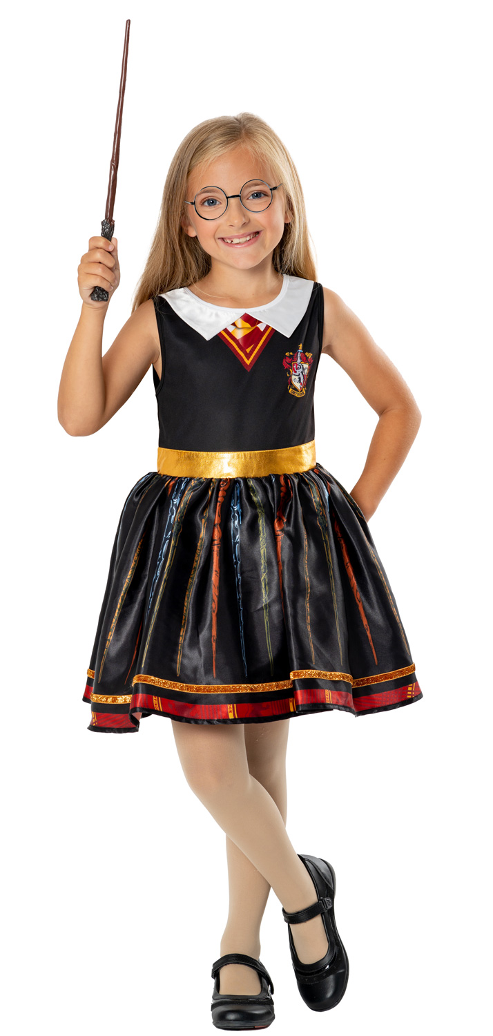 rubies-gryffindor-luxe-robe-kost-m-mit-zauberstab image 1