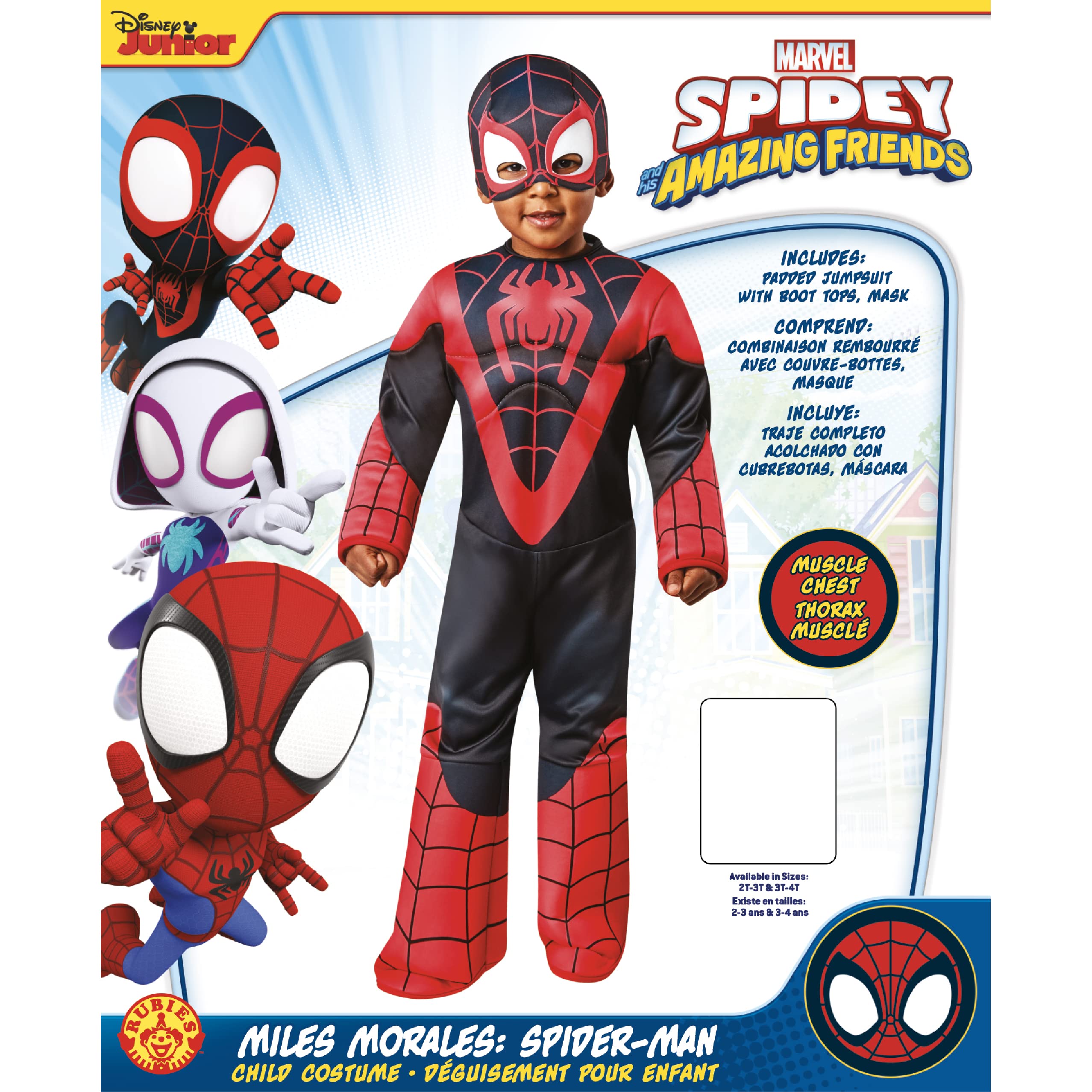 rubie-s-deluxe-spinn-kost-m-kleinkinder-3-4-jahre-marvel image 5