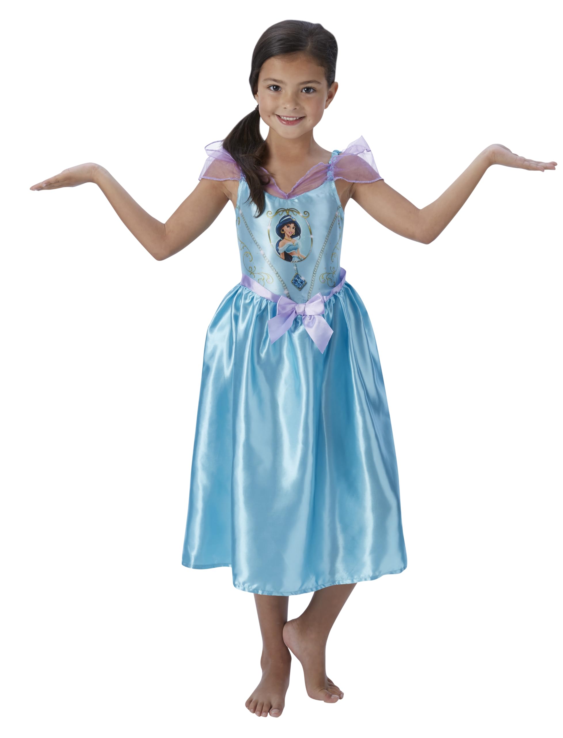 rubie-s-deluxe-jasmin-prinzessinnenkost-m-m-blau-5-6-jahre image 1