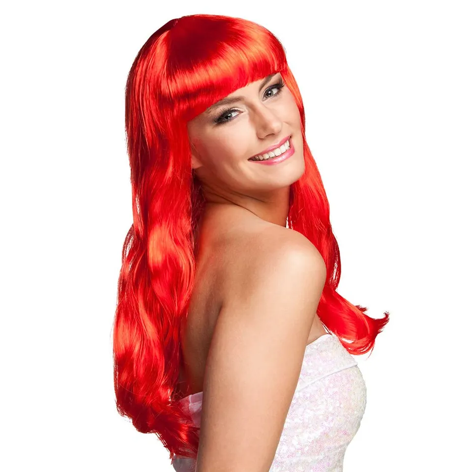boland-wigs-chique-per-cke-rot-lang-mit-pony image 1