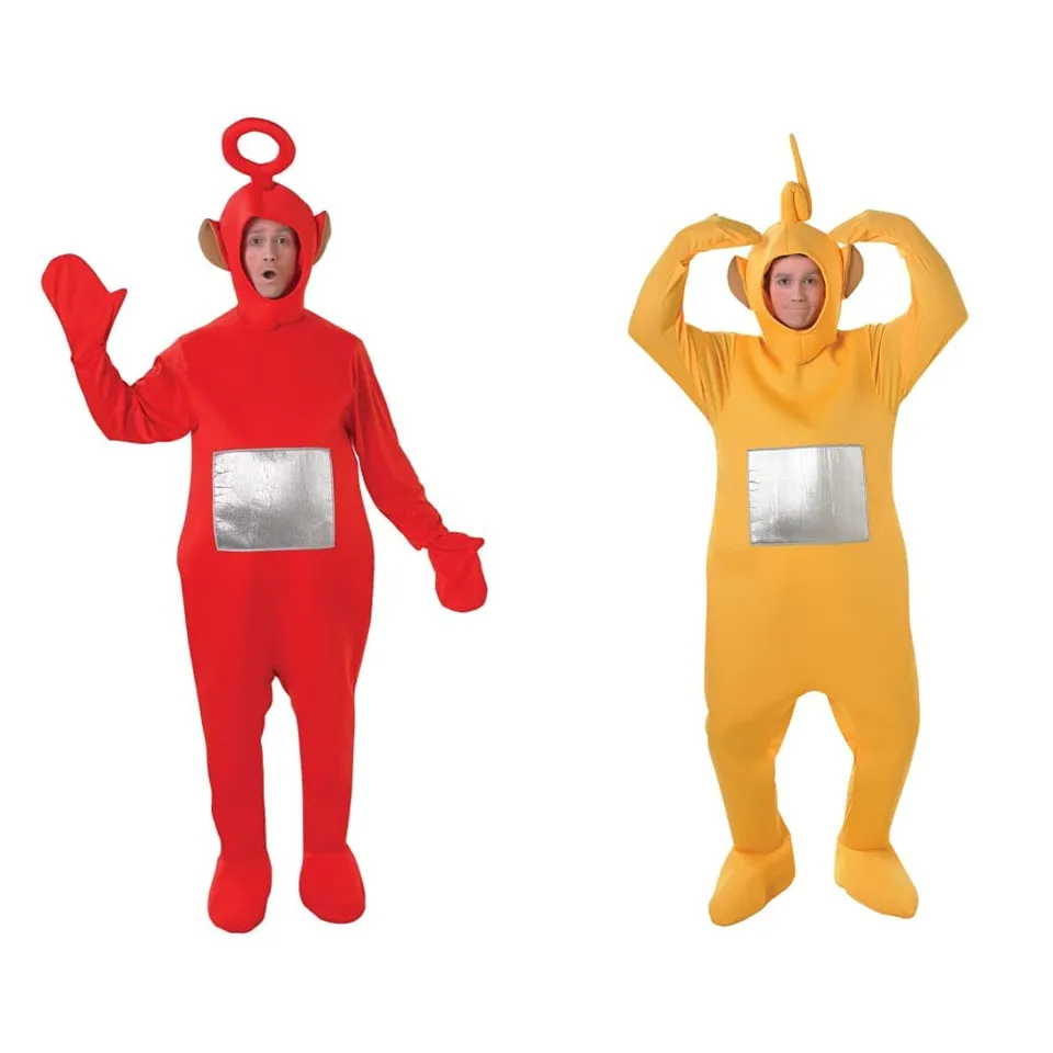 rubie-s-deluxe-teletubbies-po-kost-m-erwachsene-standard-rot image 1