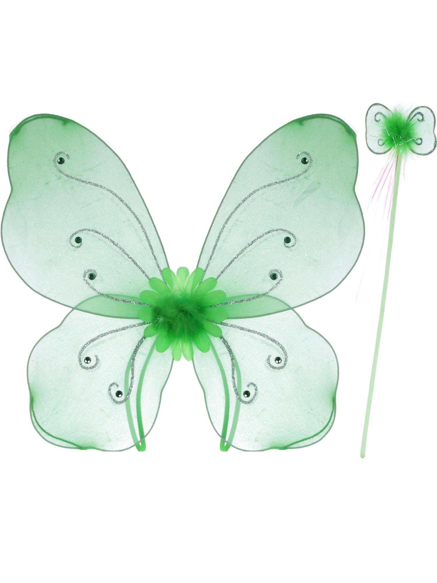 smiffys-fever-schmetterling-fl-gel-gr-n-mit-stab image 3