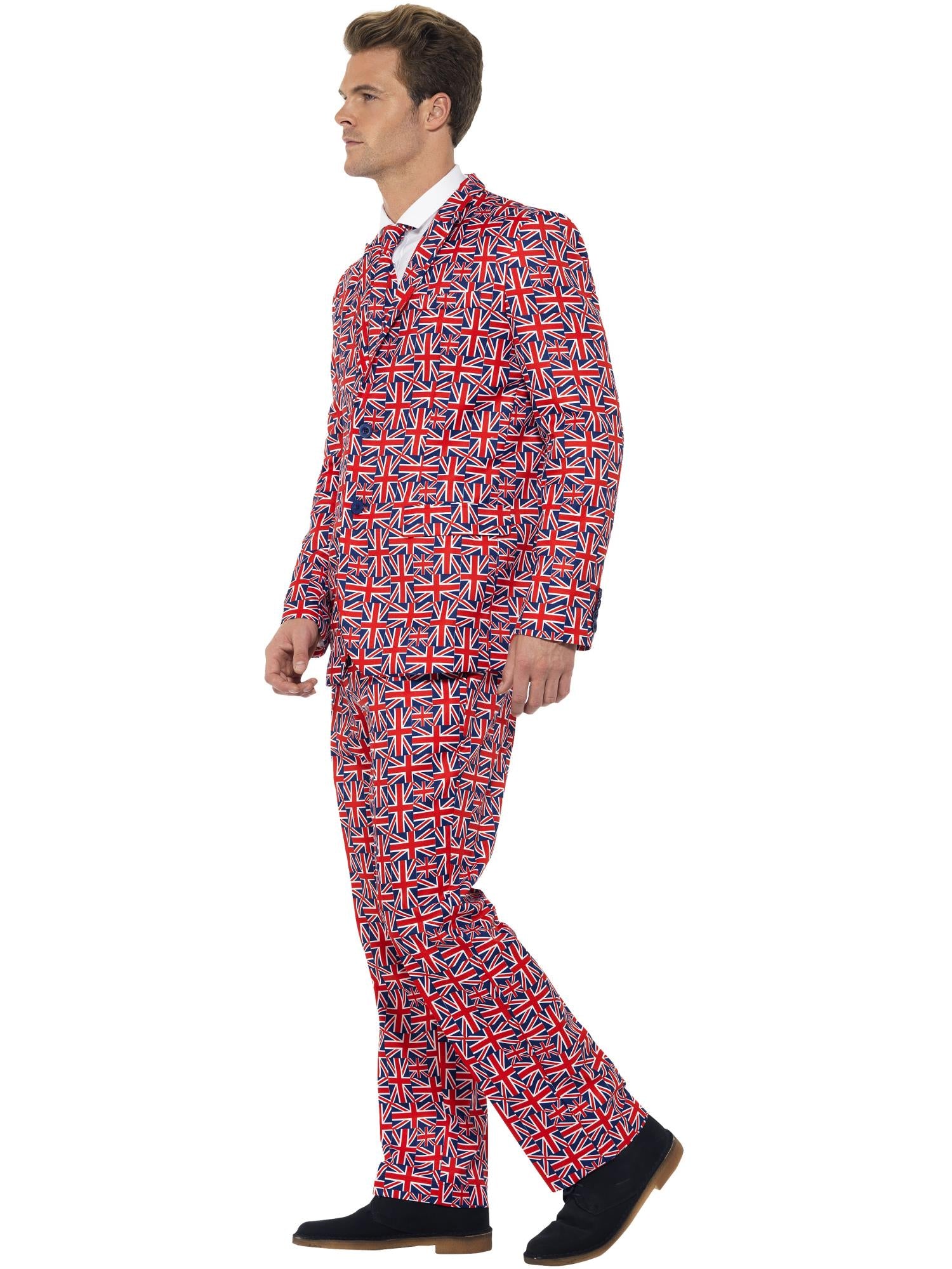 smiffys-stand-out-suits-union-jack-anzug-rot-mit-krawatte image 3