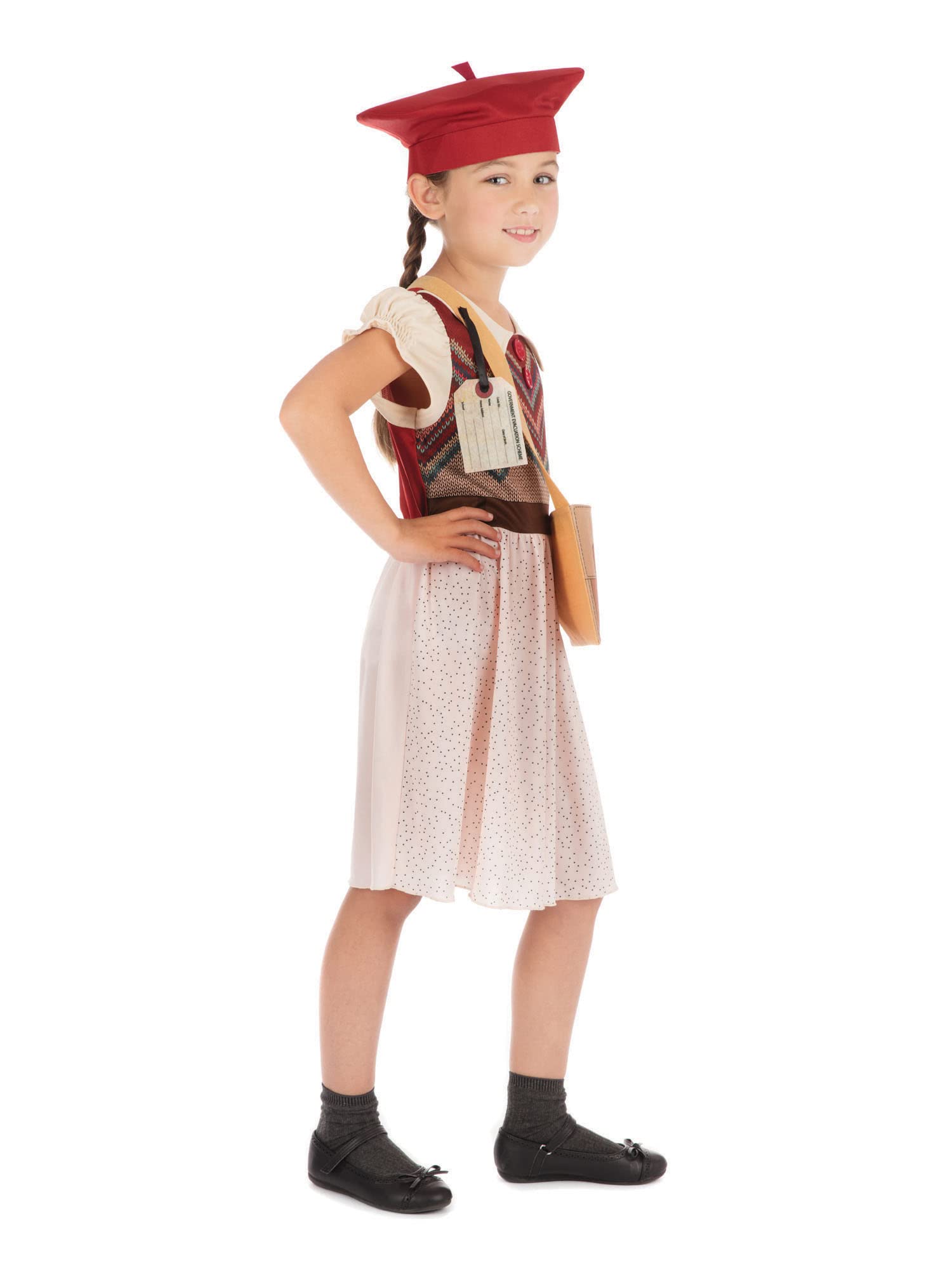 rubie-s-deluxe-evacuee-schulm-dchen-kost-m-8-10-jahre image 4