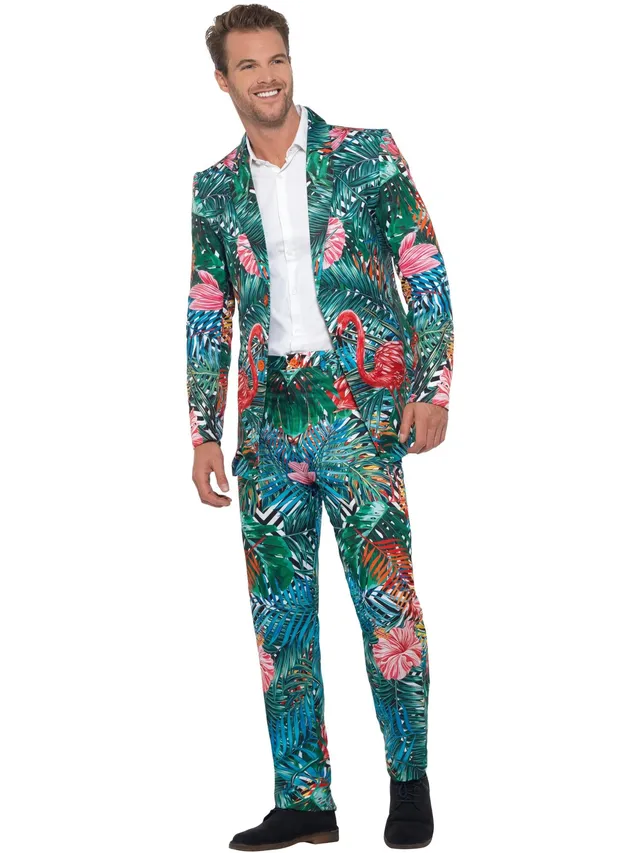 smiffys-stand-out-suits-flamingo-anzug-hawaii-bunt-m-l image 1