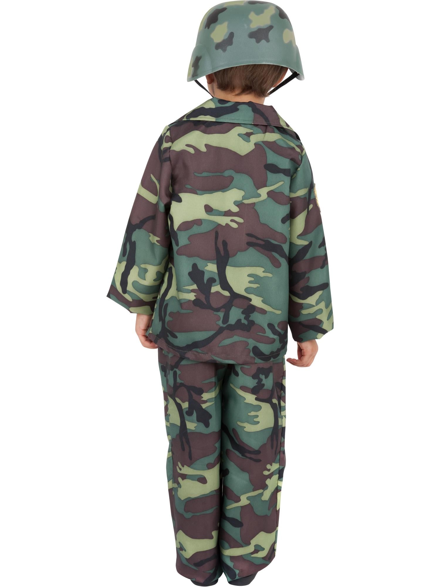 smiffys-fever-army-kost-m-tarn-jungen-m-7-9-jahre image 2