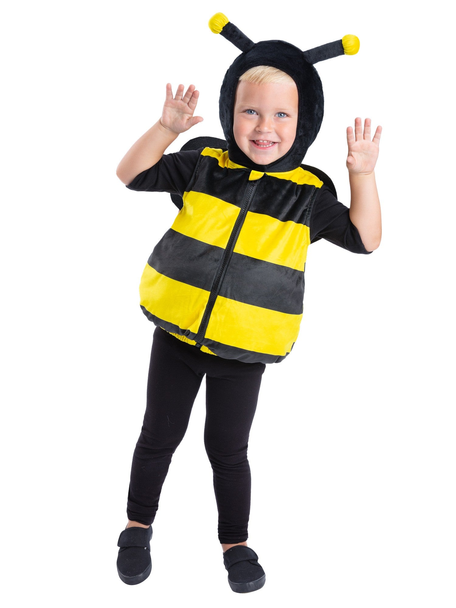 smiffys-fever-bienen-kost-m-kinder-gelb-gr-s-4-6-jahre image 1