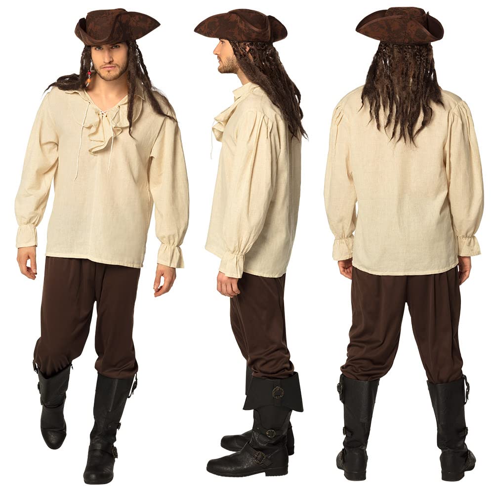 boland-accessories-shirt-pirat-herren-hemd-gr-l-wei image 4