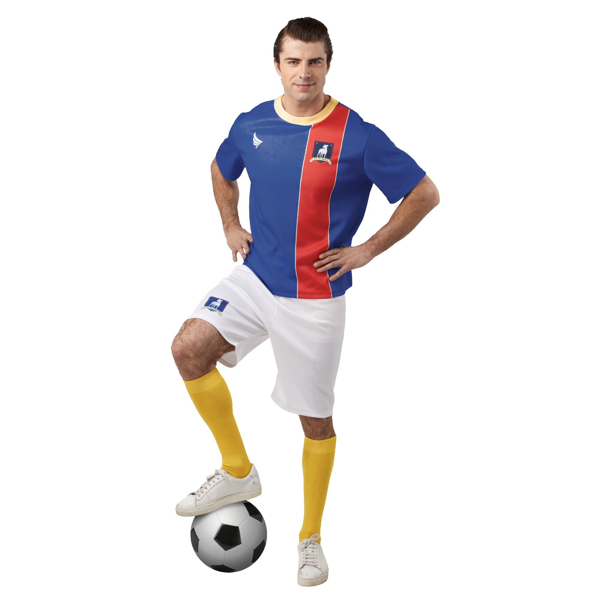 rubie-s-deluxe-ted-lasso-kost-m-l-afc-richmond-soccer image 1