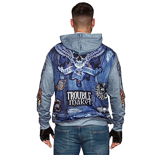 boland-84100-biker-kapuzenjacke-hoodie-herren-gr-m image 7