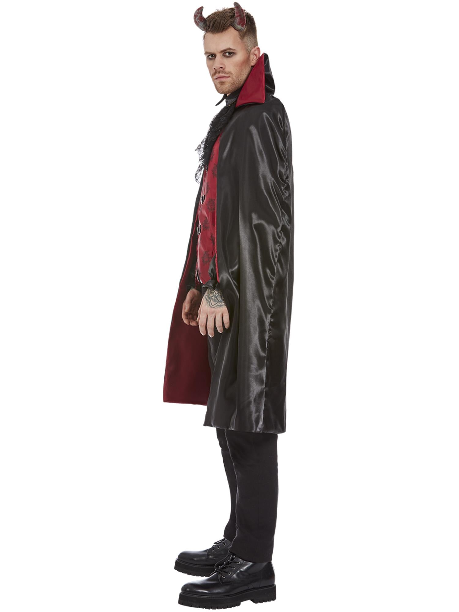 smiffys-fever-teufel-kost-m-herren-rot-schwarz-m-mit-h-rnern image 3