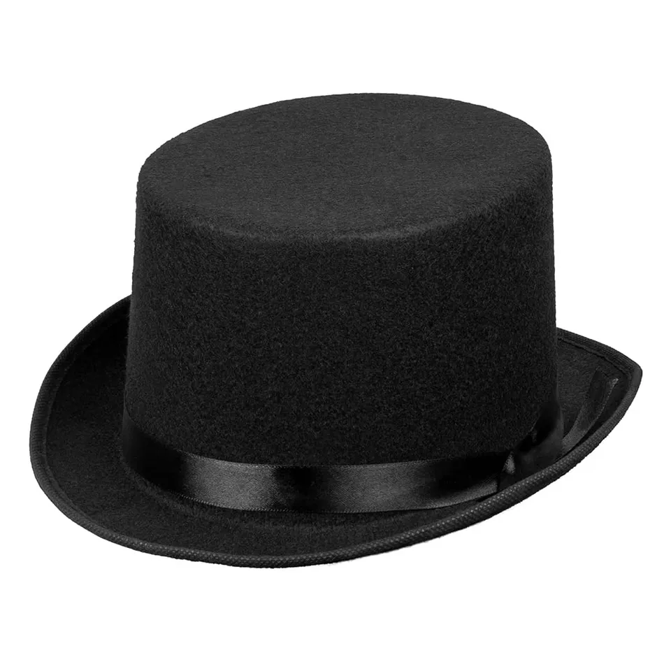 boland-headwear-hut-colin-filz-zylinder-schwarz-59-cm image 1