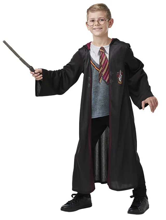 rubie-s-deluxe-harry-potter-kost-m-kinder-5-6-jahre-mit-zubeh-r image 1